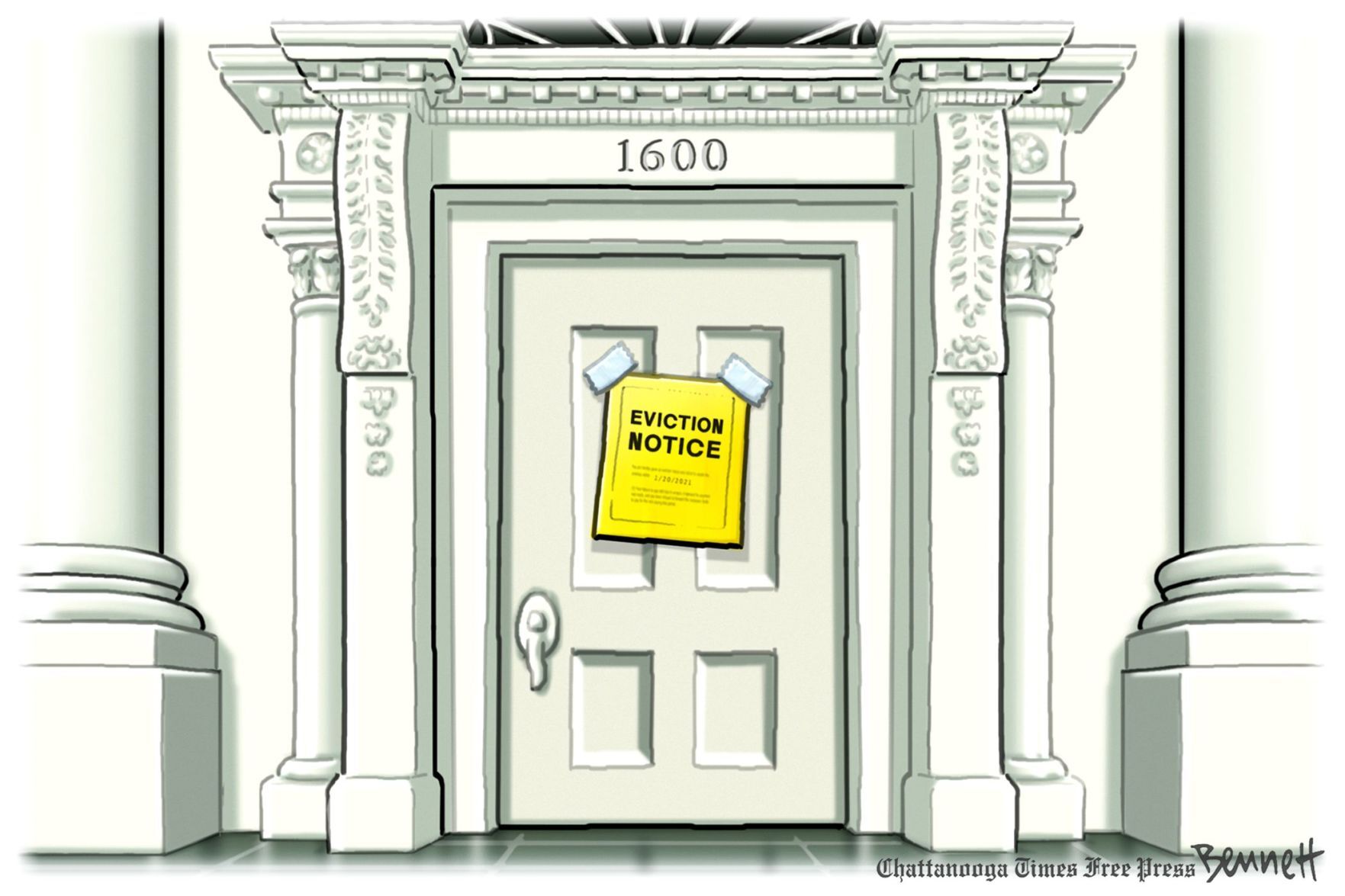 Clay Bennett cartoon